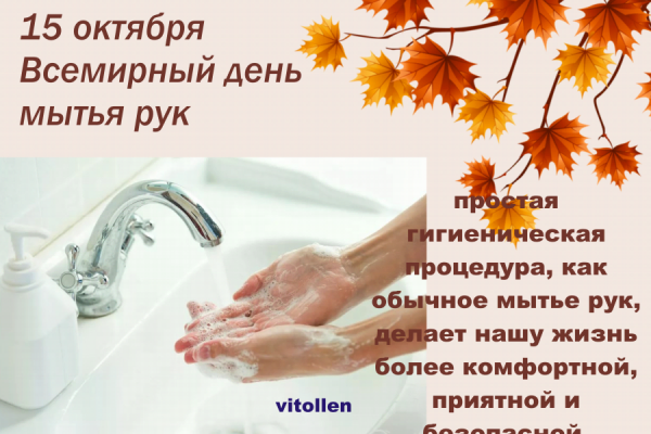 Всемирный день чистых рук