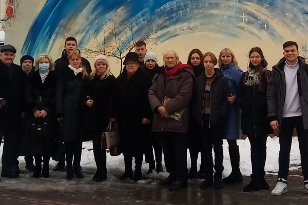 Встреча с народным художником Республики Беларусь, почётным гражданином города Слонима и Слонимского района