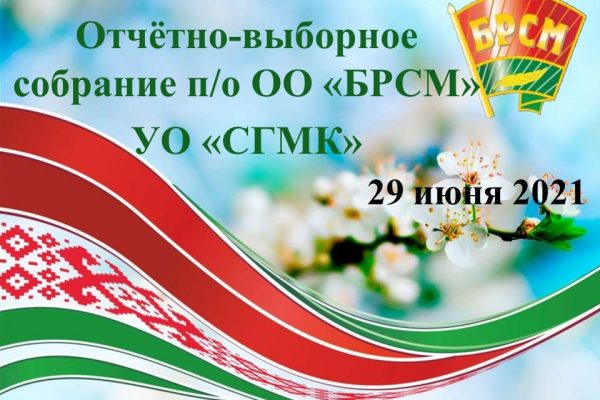 Отчётно-выборное собрание первичной организации  ОО «БРСМ» колледжа