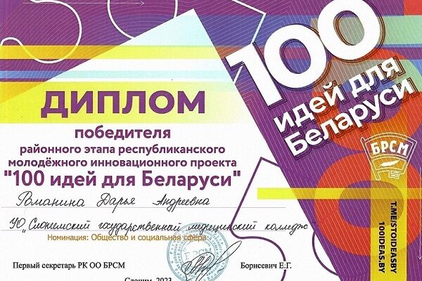 100 идей для Беларуси