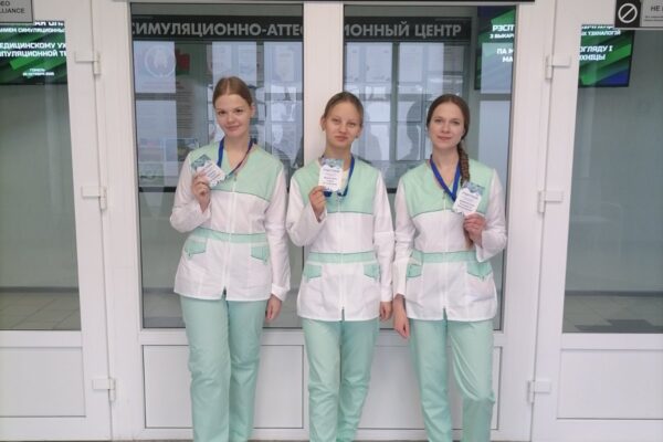 Учащиеся медицинского колледжа успешно выступили на Республиканской олимпиаде
